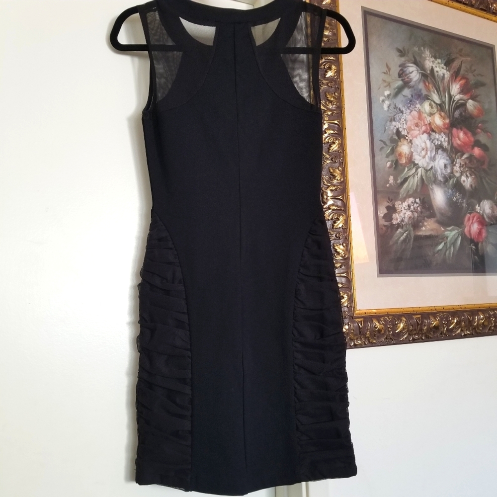 MYSTIC mini black dress size S